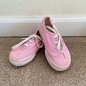 Toddler Girl Vans | Size 6.5 | Pink